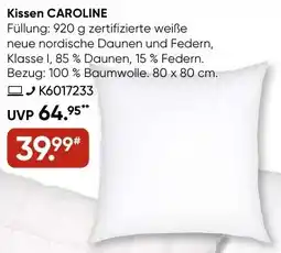 Galeria Billerbeck Kissen CAROLINE Angebot