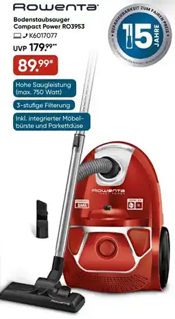 Galeria Rowenta Bodenstaubsauger Compact Power RO3953 Angebot