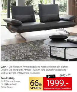 Zurbrüggen KOINOR Sofa 2-sitzig Angebot