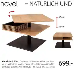 Zurbrüggen Novel Couchtisch 5601 Angebot