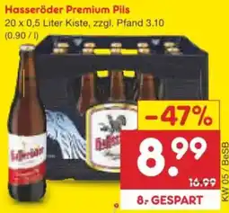 Netto Marken-Discount Hasseröder Premium Pils Angebot