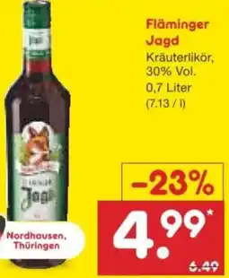 Netto Marken-Discount Fläminger Jagd Angebot