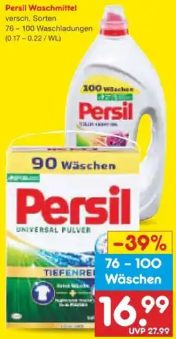 Netto Marken-Discount Persil Waschmittel Angebot