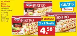 Netto Marken-Discount Dr. Oetker Bistro Baguettes Angebot