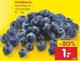 Netto Marken-Discount Heidelbeeren Angebot