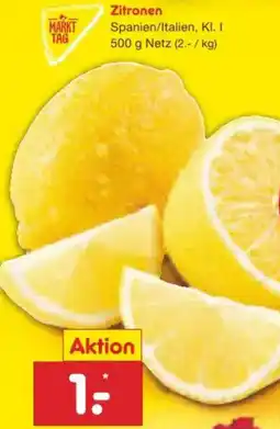 Netto Marken-Discount Zitronen Angebot