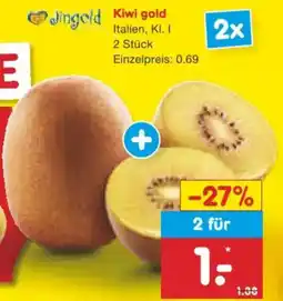 Netto Marken-Discount Jingold Kiwi gold Angebot