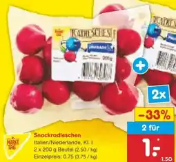 Netto Marken-Discount Snackradieschen Angebot