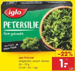 Netto Marken-Discount iglo Kräuter Angebot