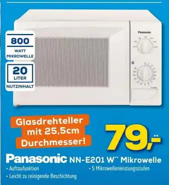 Euronics XXL Panasonic Mikrowelle | NN-E201 W Angebot