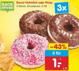 Netto Marken-Discount Donut Vollmilch oder Pinky Angebot