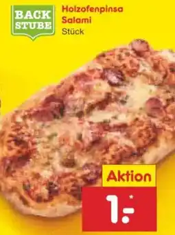 Netto Marken-Discount Holzofenpinsa Salami Angebot