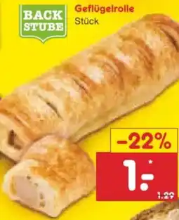 Netto Marken-Discount Geflügelrolle Angebot