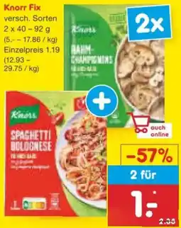 Netto Marken-Discount Knorr Fix Angebot
