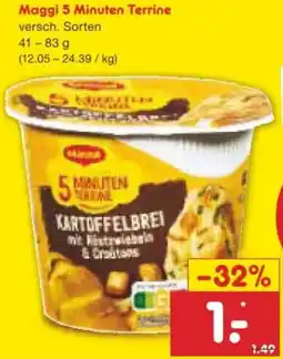 Netto Marken-Discount Maggi 5 Minuten Terrine Angebot