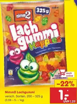 Netto Marken-Discount Nimm2 Lachgummi Angebot