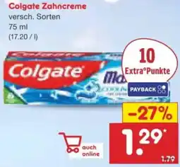 Netto Marken-Discount Colgate Zahncreme Angebot