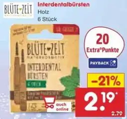 Netto Marken-Discount BLÜTE ZEIT Interdentalbürsten Angebot