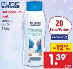 Netto Marken-Discount PURE & BASIC Duftschaumbad Angebot