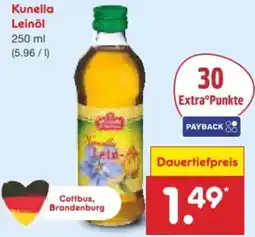 Netto Marken-Discount Kunella Leinöl Angebot