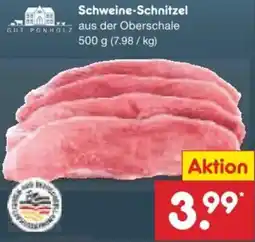 Netto Marken-Discount GUT PONHOLZ Schweine-Schnitzel Angebot