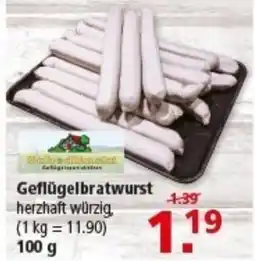 Multi Markt Geflügelbratwurst Angebot