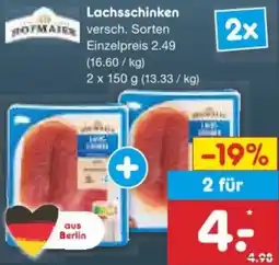 Netto Marken-Discount Lachsschinken Angebot