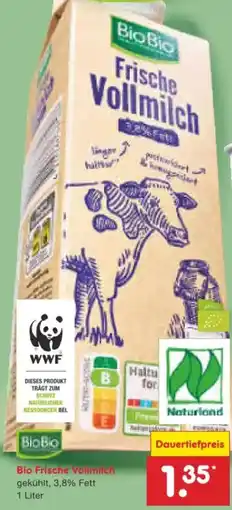 Netto Marken-Discount Bio Frische Vollmilch Angebot