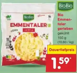 Netto Marken-Discount Bio Emmentaler gerieben Angebot