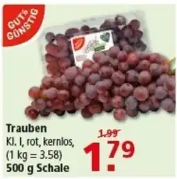 Multi Markt GUTS&GÜNSTIG Trauben Angebot