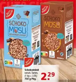 Multi Markt GUTS&GÜNSTIG Schokomüsli Angebot