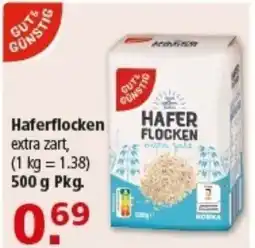 Multi Markt GUTS&GÜNSTIG Haferflocken extra zart Angebot