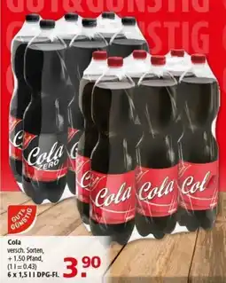 Multi Markt GUTS&GÜNSTIG Cola Angebot