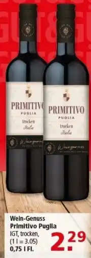 Multi Markt Wein-Genuss Primitivo Puglia IGT, trocken Angebot