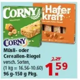 Multi Markt Müsli- oder Cerealien-Riegel Angebot