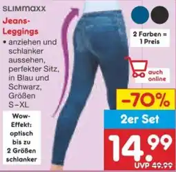 Netto Marken-Discount Slimmaxx Jeans Leggings Angebot