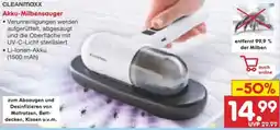 Netto Marken-Discount Cleanmaxx Akku-Milbensauger Angebot