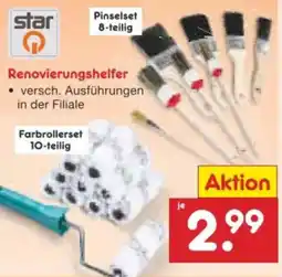 Netto Marken-Discount Renovierungshelfer Angebot