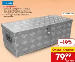Netto Marken-Discount Güde Alu Transportbox Angebot