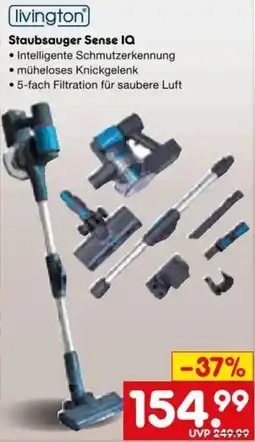 Netto Marken-Discount livington Staubsauger Sense IQ Angebot