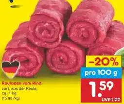 Netto Marken-Discount Rouladen vom Rind Angebot