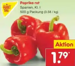 Netto Marken-Discount Paprika rot Angebot