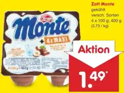 Netto Marken-Discount Zott Monte Angebot