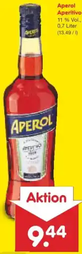 Netto Marken-Discount Aperol Aperitivo Angebot