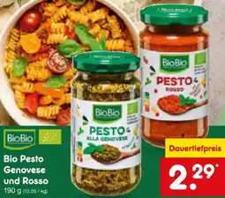 Netto Marken-Discount Bio Pesto Genovese und Rosso Angebot