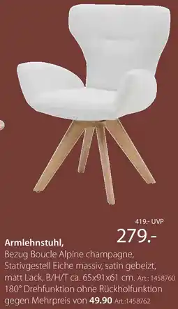 Zurbrüggen Armlehnstuhl Angebot