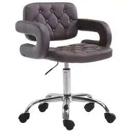 Netto Marken-Discount CLP Arbeitshocker Dublin Kunstleder-Bezug I Höhenverstellbarer Drehstuhl Angebot