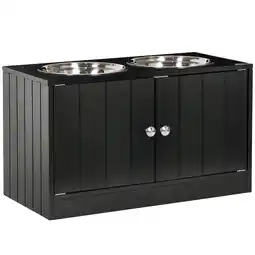 Netto Marken-Discount PawHut Futterstation MDF, Edelstahl Angebot