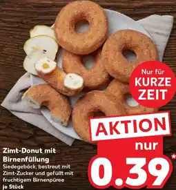 Kaufland Zimt-Donut mit Birnenfüllung Angebot