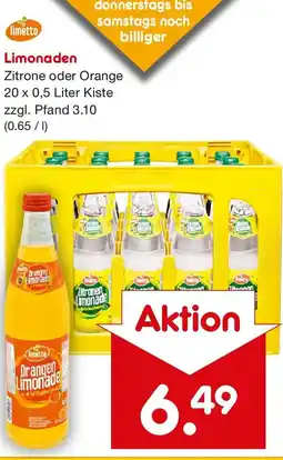 Netto Getränke Discount limetto Limonaden Angebot